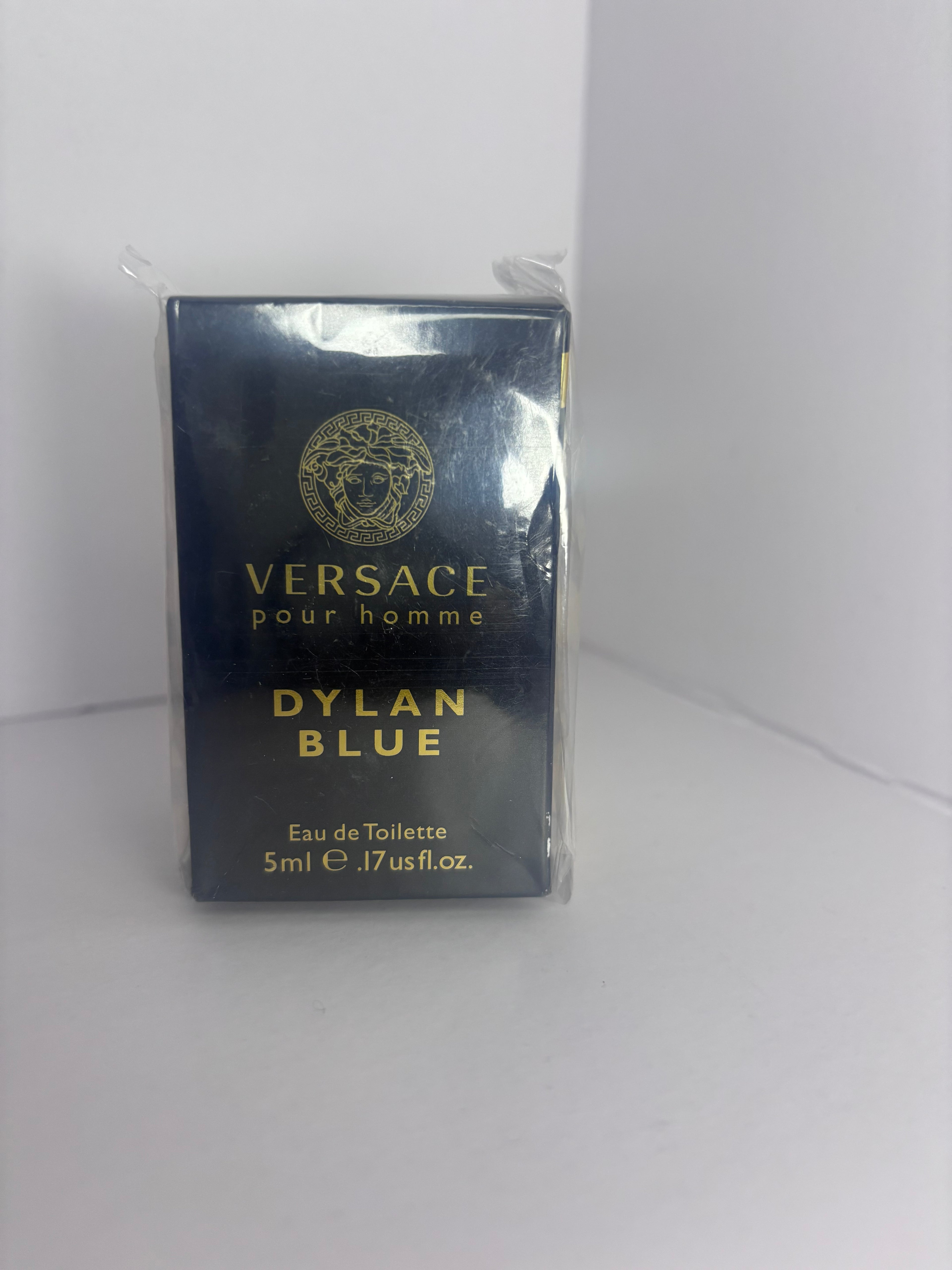 Versace Dylan Blue Pour Homme Eau de Toilette 5ml miniature fragrance