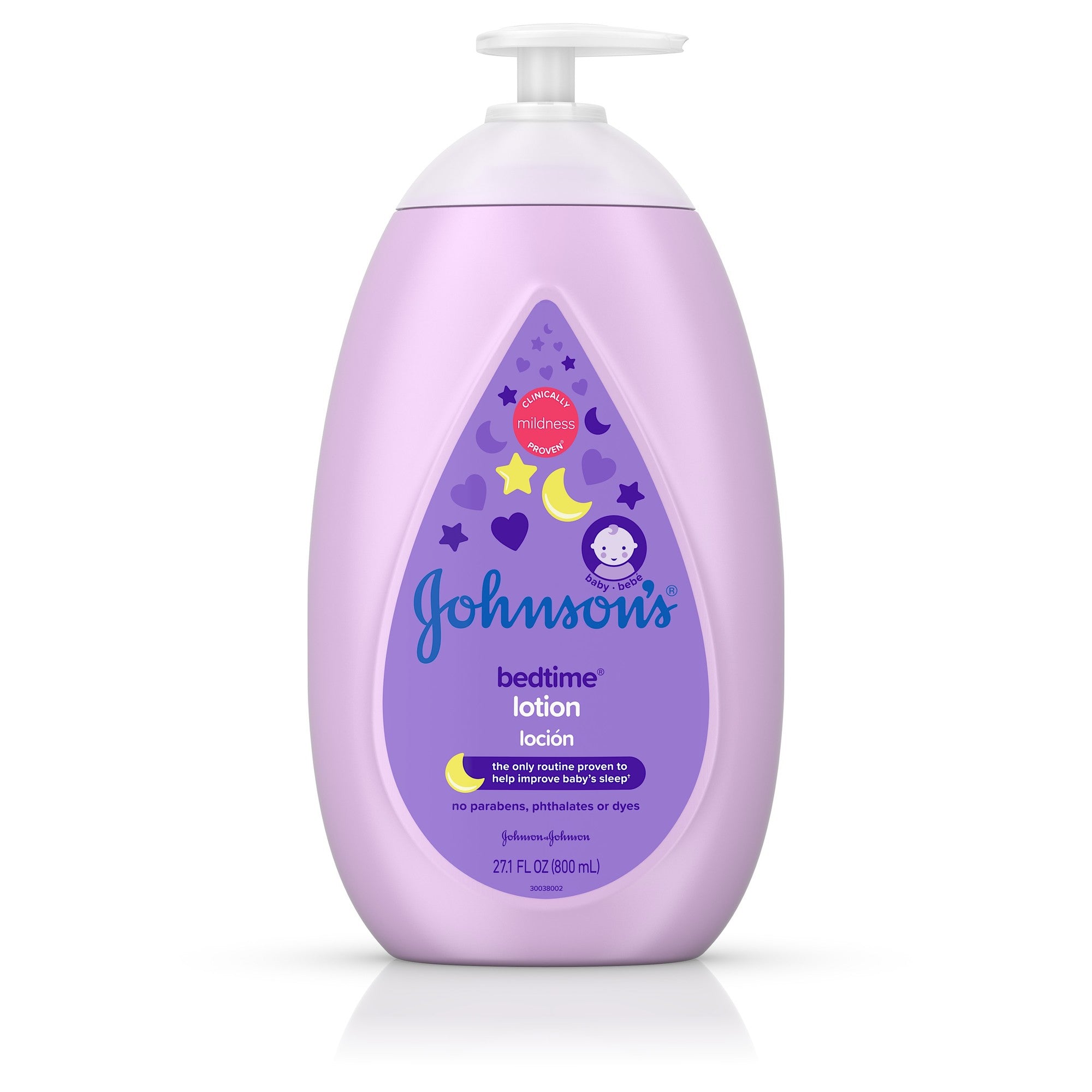 Johnson's Baby Bedtime Lotion, Moisturizing, Paraben-Free, 27.1 Fl. Oz