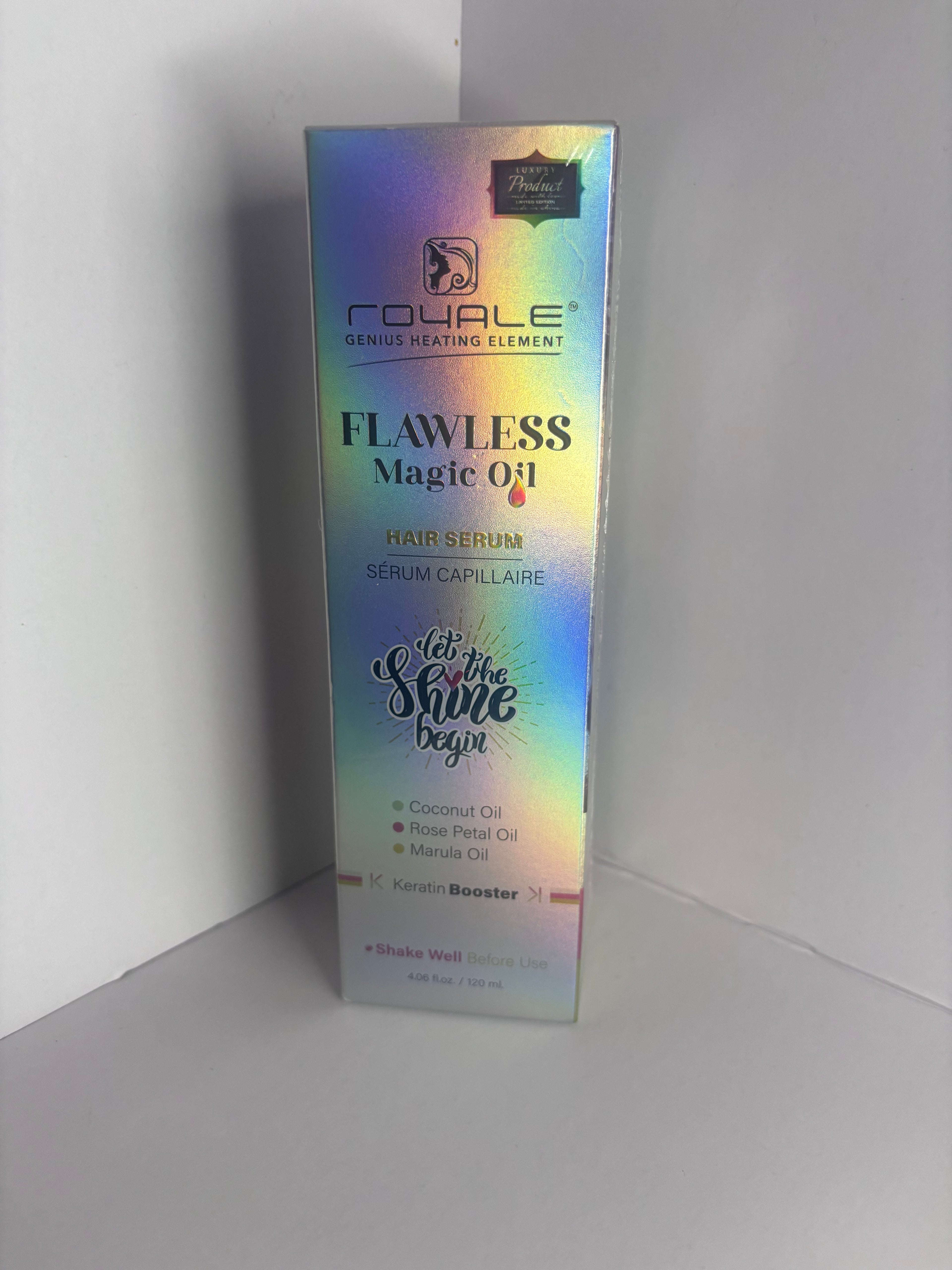 Royale Flawless Magic Oil hair serum