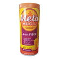Metamucil psyllium fiber supplement 12.7 oz orange flavor with real sugar