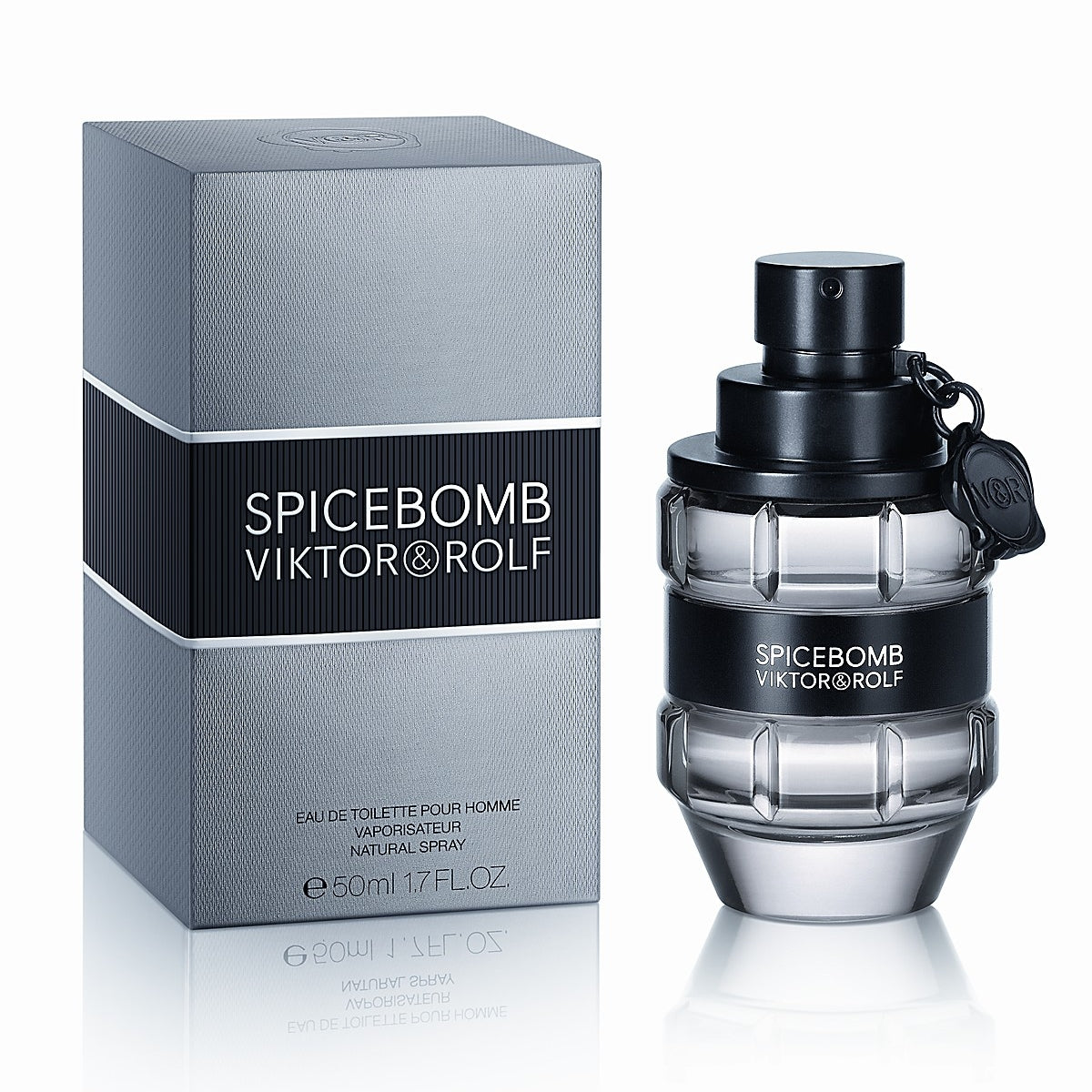 Spicebomb Viktor & Rolf Eau De Toilette for Men, 1.7 Oz