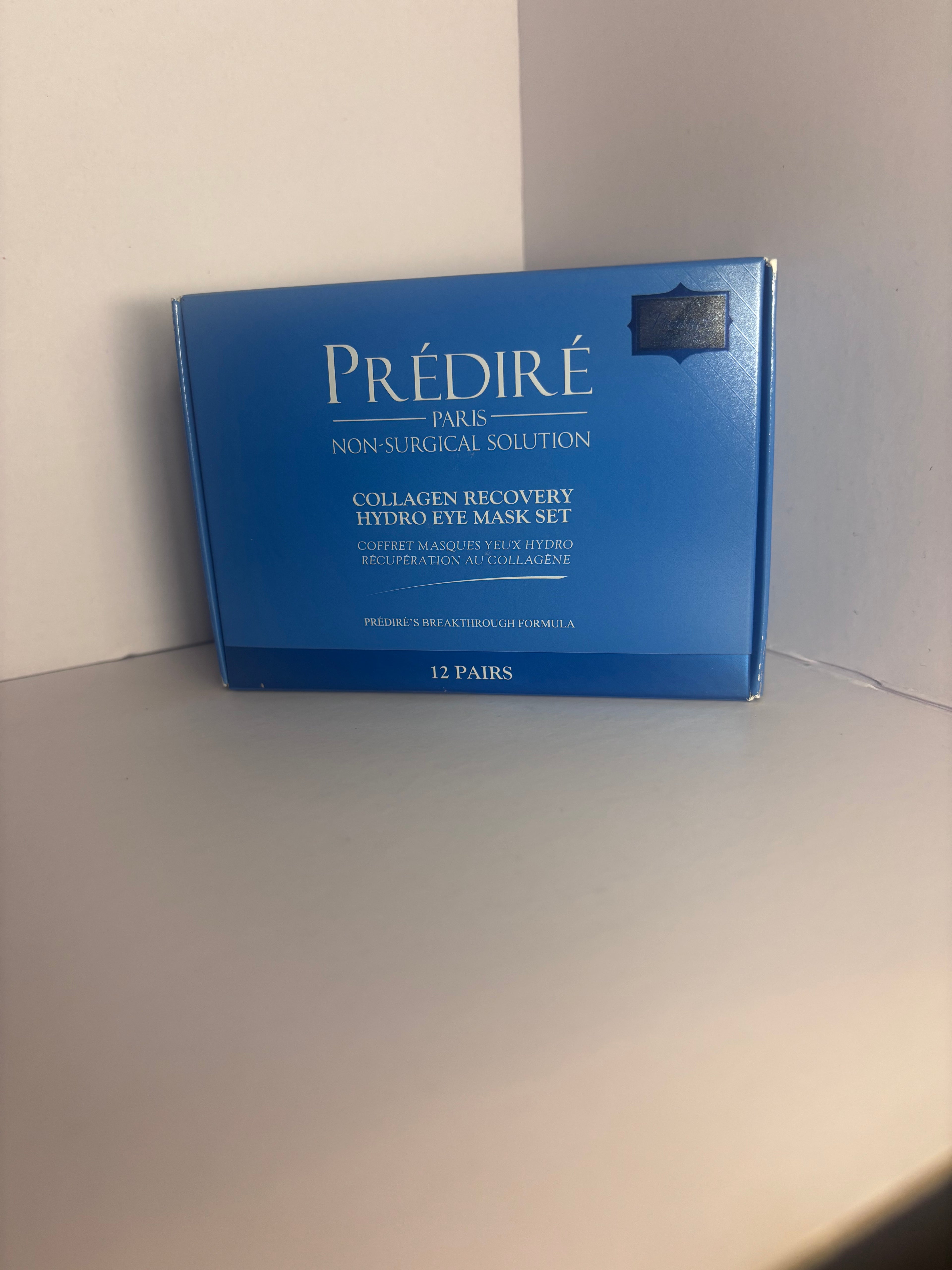 Prédiré Paris Collagen Recovery Hydro Eye Mask Set.