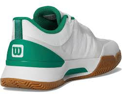 Wilson Intrigue Tour Women's Tennis/Padel Shoe in the White / Bosphorus / Gum colorway