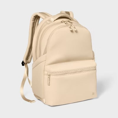 All in Motion 14L Faux Neoprene Backpack in Cream