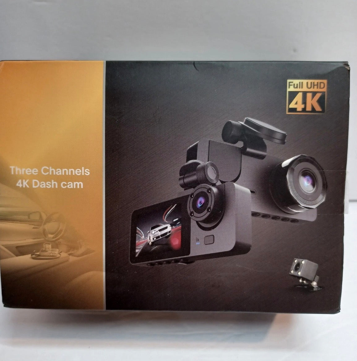 Three Channel 4K Dash Cam
