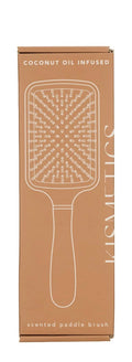 KISMETICS Coconut Oil Infused Scented Paddle Brush.