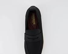 Black CUSHIONAIRE Women's Jupiter Knit Loafer with +Memory Foam.