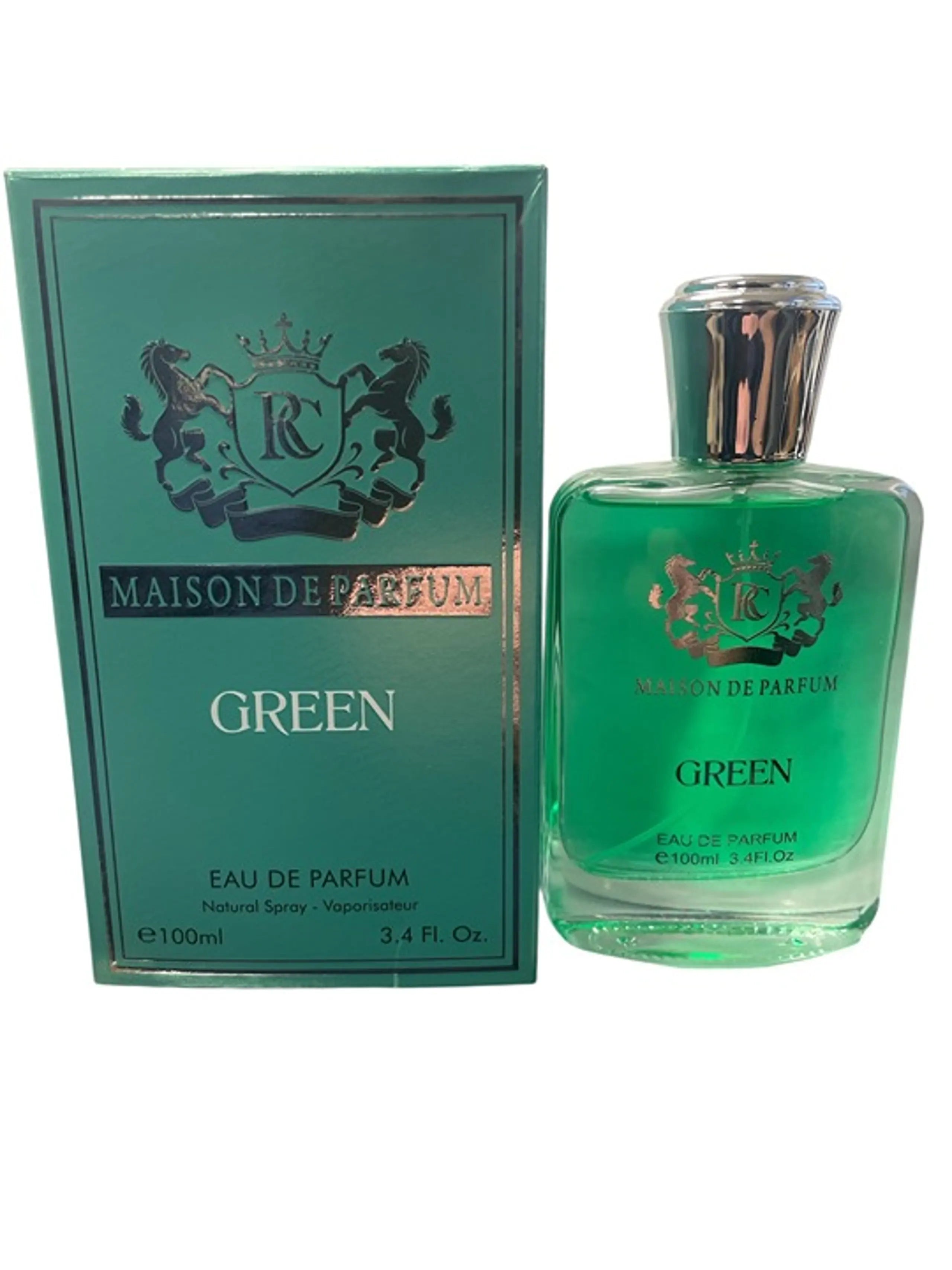 Maison de Parfum Green Eau de Parfum for Men by Royal Collection, a 3.4oz/100mL spray inspired by PDM's Greenley for Men