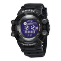 SMAEL 8050 Men's Large Dial Digital Watch, featuring a sport style, luminous display, and 50M water resistance