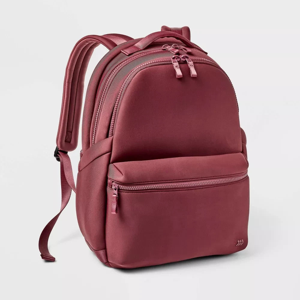 All in Motion 14L Faux Neoprene Backpack in Cream