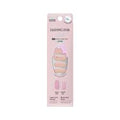 Dashing Diva Glaze semi-cured gel nail art strips in a pink-toned design