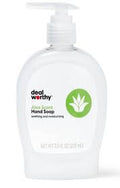 Deal Worthy Scented Hand Soap in a 7.5 fluid ounce bottle.