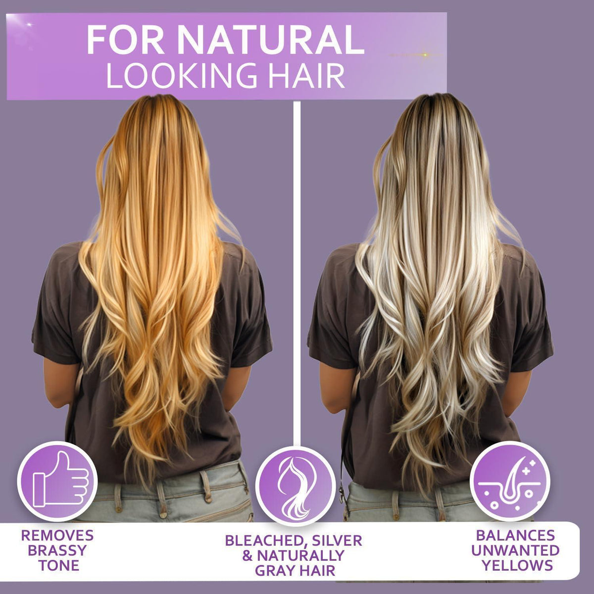 Purple Conditioner for Blonde Hair   Goodbye to Orange and Yellow Brassy Tones