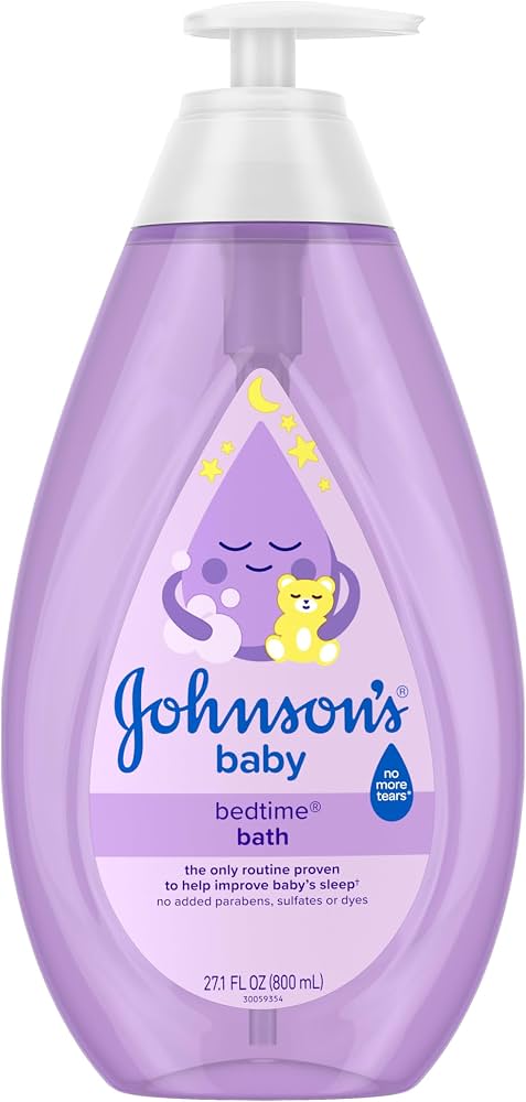 Johnson's Baby Bedtime Lotion, Moisturizing, Paraben-Free, 27.1 Fl. Oz