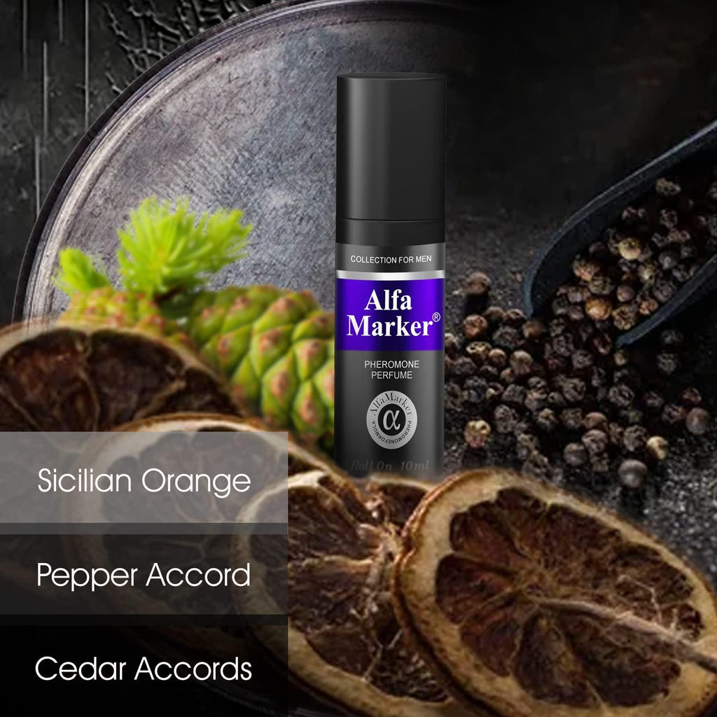 Pheromone Cologne for Men Pheromone Perfume for Men Oil Rollon Formula 10 ml