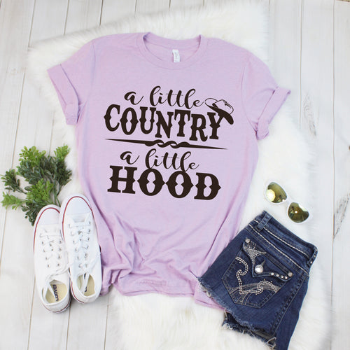 A Little Country A Little Hood - Black Ink